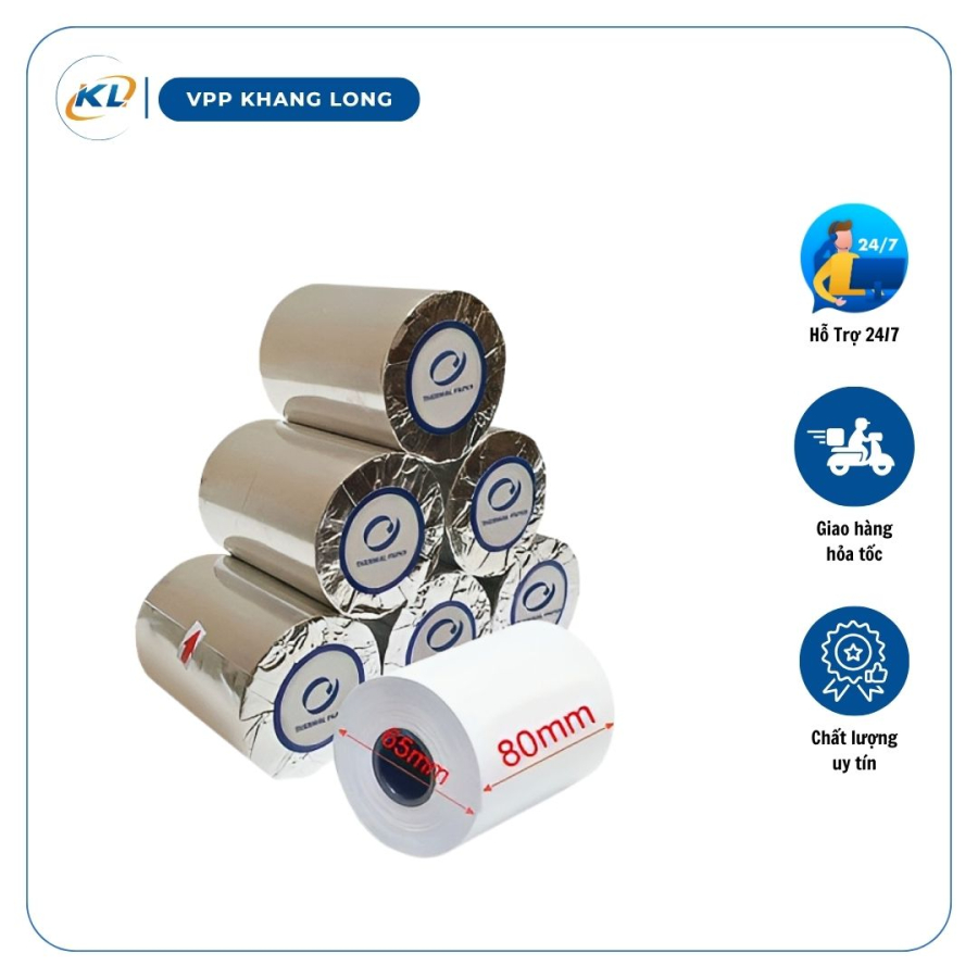 Giấy in nhiệt K80